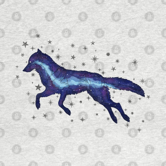 Galaxy Wolf by Earthy Fauna & Flora